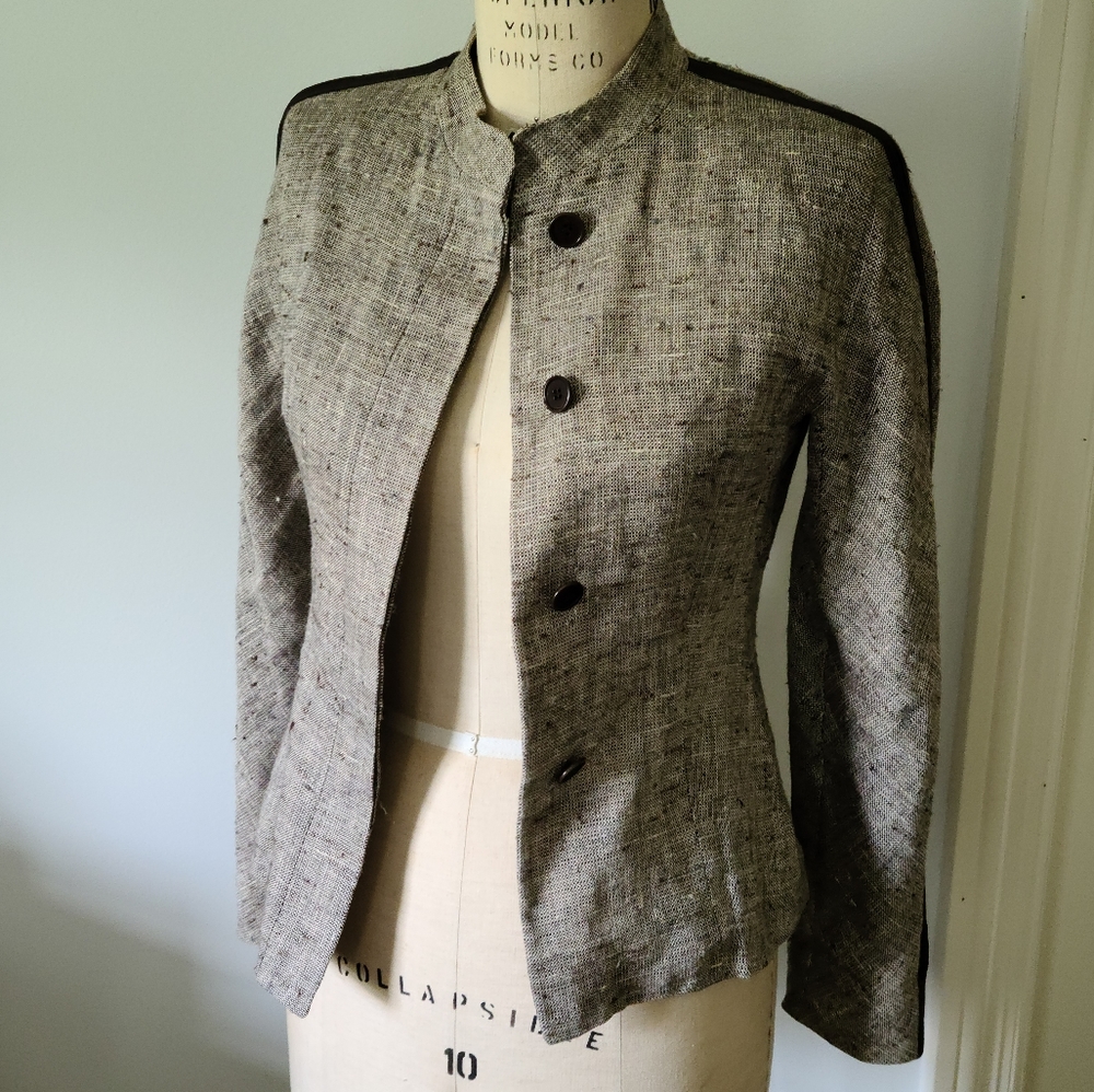 MaxMara Linen Jacket - Picture 2 of 10